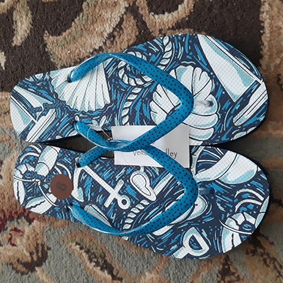 8x*Host Pick*Vera Bradley flip flop sandals - Picture 5 of 16
